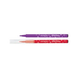 Rostirón, filctoll készlet 2 mm 12 db/bliszter Keyroad vegyes színek
