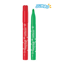Rostirón, filctoll készlet 5 mm 12 db/bliszter Keyroad Jumbo vegyes színek