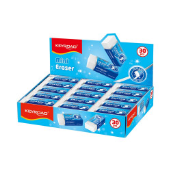 Radír, PVC 30 db/display Keyroad