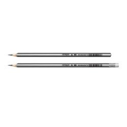 Grafitceruza HB, háromszögletű 12 db/bliszter Keyroad Black