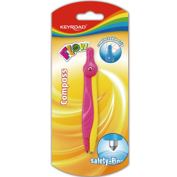 Körző betétes, bliszteres Keyroad Flow vegyes színek Író- irodaszer, papíráru Keyroad