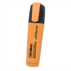 Szövegkiemelő vágott hegyű, lapos test Keyroad Fluo neon narancs Író- irodaszer, papíráru Keyroad