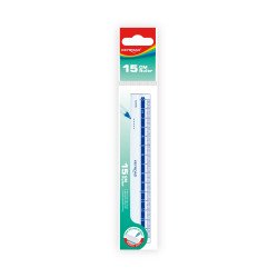 Vonalzó 15 cm, Keyroad klasszikus Író- irodaszer, papíráru Keyroad