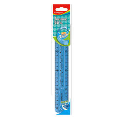 Vonalzó 20 cm, flexibilis Keyroad Flex Draw vegyes színek Író- irodaszer, papíráru Keyroad