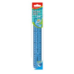 Vonalzó 20 cm, flexibilis Keyroad Flex Draw vegyes színek Író- irodaszer, papíráru Keyroad