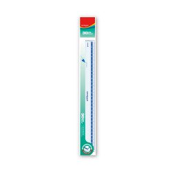Vonalzó 30 cm, klasszikus Keyroad Író- irodaszer, papíráru Keyroad