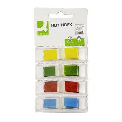 Öntapadós oldaljelölõ feles mûanyag 12,5x43mm 4x35lap Q-Connect KF03631 Q-CONNECT termék Q-connect
