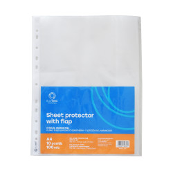 Genotherm lefűzhető, A4, 75 micron víztiszta Bluering® 100 db/csomag, Író- irodaszer, papíráru Bluering