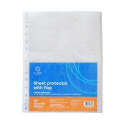 Genotherm lefűzhető, A4, 75 micron víztiszta Bluering® 100 db/csomag, Író- irodaszer, papíráru Bluering