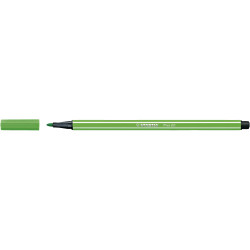 Rostirón, filctoll 1mm, M STABILO Pen 68 világoszöld Filctoll Stabilo