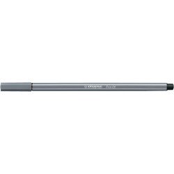 Rostirón, filctoll 1mm, M STABILO Pen 68 sötétszürke