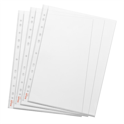 Genotherm lefűzhető, A4, 105 micron víztiszta Esselte 56093 100 db/csomag,