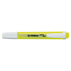 Szövegkiemelő 1-4mm, vágott hegy Stabilo Swing cool 275/24 sárga Író- irodaszer, papíráru Stabilo