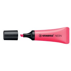 Szövegkiemelő 2-5mm, Stabilo Neon 72/56 pink Író- irodaszer, papíráru Stabilo