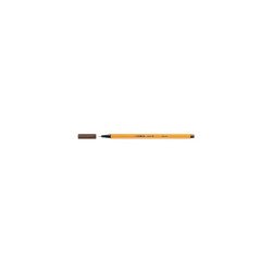 Rostirón, tűfilc 0,4mm, STABILO Point 88 barna Író- irodaszer, papíráru Stabilo