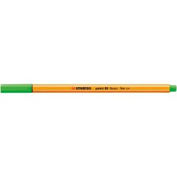 Rostirón, tűfilc 0,4mm, STABILO Point 88 neon zöld