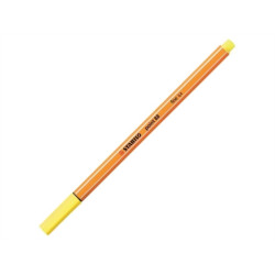 Rostirón, tűfilc 0,4mm, STABILO Point 88 sárga Író- irodaszer, papíráru Stabilo