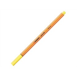 Rostirón, tűfilc 0,4mm, STABILO Point 88 sárga Író- irodaszer, papíráru Stabilo