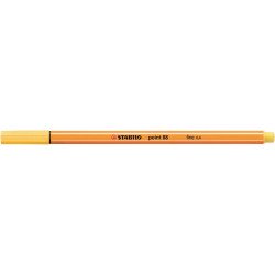 Rostirón, tűfilc 0,4mm, STABILO Point 88 sárga