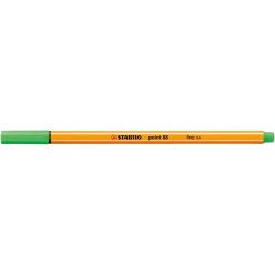 Rostirón, tűfilc 0,4mm, STABILO Point 88 világoszöld