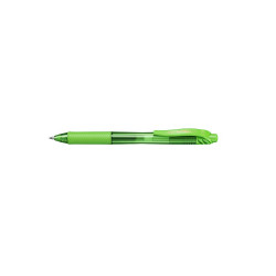 Rollertoll zselés golyóátmérő 0,7 mm, Pentel EnerGelX BL107-KX, írásszín világoszöld Író- irodaszer, papíráru Pentel