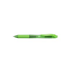 Rollertoll zselés golyóátmérő 0,7 mm, Pentel EnerGelX BL107-KX, írásszín világoszöld Író- irodaszer, papíráru Pentel