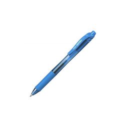 Rollertoll zselés golyóátmérő 0,7 mm, Pentel EnerGelX BL107-SX, írásszín világoskék Író- irodaszer, papíráru Pentel