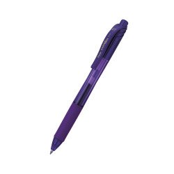 Rollertoll zselés golyóátmérő 0,7 mm, Pentel EnerGelX BL107-VX, írásszín lila Író- irodaszer, papíráru Pentel