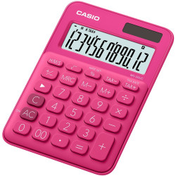 Számológép asztali 12 digit nagy kijelző Casio MS 20 UC magenta Irodatechnika, kellékei Casio