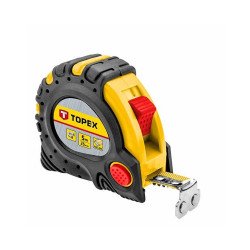 Mérőszalag 5m hosszú 25mm széles mágneses szalag Topex 27C345 Iroda üzemeltetés, munkavédelem Topex