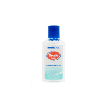 Kéz- és bőrfertőtlenítő gél pumpás 500 ml Classic Bradolife