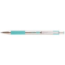 Golyóstoll 0,7mm, pasztell zöld test, Zebra F-301, írásszín kék Golyóstoll Zebra