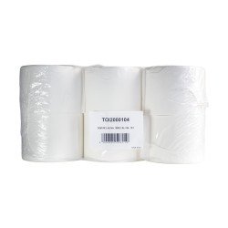 Toalettpapír 2 rétegű közületi átmérő: 19 cm 100 % cellulóz laponkénti belső adagolású 12 tekercs/karton hófehér