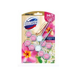 WC illatosító 2 x 55 g  Aroma Lux  Domestos Pink Jasmine & Elderflower Iroda üzemeltetés, munkavédelem Domestos