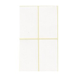 Etikett címke, 40x70mm, 15 lap, 4 címke/lap