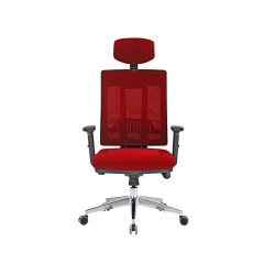 Forgószék vezetői Bluering® Regal piros Forgószék Bluering