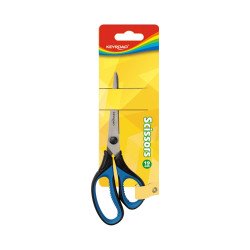 Olló 19 cm hegyes fejű Keyroad 3D vegyes színek Irodatechnika, kellékei Keyroad