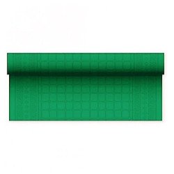 Asztalterítő damask tekercses 1,2 x 7 m Fato smaragdzöld