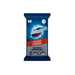 Nedves törlőkendő fertőtlenítő hatással 60 lap/csomag Domestos Óceán Iroda üzemeltetés, munkavédelem Domestos