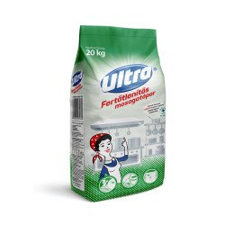 Mosogatópor fertőtlenítő hatással zsákos 20 kg Ultra