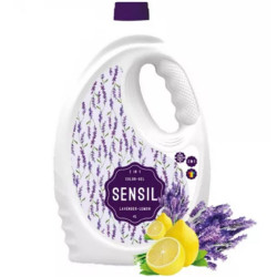 Mosógél 4 liter (50 mosás) fehér és színes ruhákhoz Sensil Levander lemon Iroda üzemeltetés, munkavédelem Satina