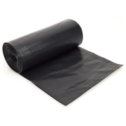 Szemeteszsák 200 liter 95 x 120 cm 30 mikron 10 db/tekercs fekete Iroda üzemeltetés, munkavédelem Egyéb