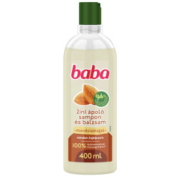 Sampon 400 ml 2 in 1 mandulaolajjal Baba Iroda üzemeltetés, munkavédelem Baba
