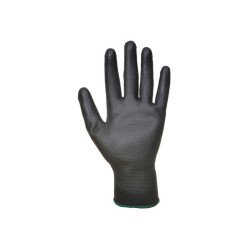 Kesztyű precíziós PU mártott tenyérrel 2XL-es méret A120 Portwest fekete Háztartási kesztyű Egyéb