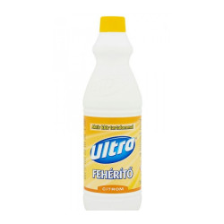 Fehérítő folyadék 1 liter Ultra fehérítő Citrom Fehérítők, folteltávolítók Ultra