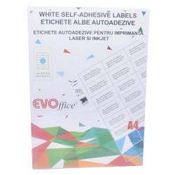 Etikett címke, 105x42,4mm, 100 lap, 14 címke/lap EVO Etikett - címke EVO