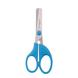 Olló balkezes 13 cm tompa fejű 1 db/bliszter Keyroad Left-handed vegyes színek