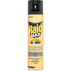 Csótány és hangya írtó aeroszol 400 ml Max Raid Iroda üzemeltetés, munkavédelem Raid