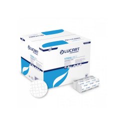Szalvéta adagolóba 2 rétegű hajtogatott 150 lap/cs 40 cs/karton hófehér Strong 216 TI Lucart _832293D Iroda üzemeltetés, munkavédelem Lucart