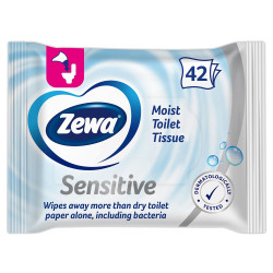 Toalettpapír nedves 42 lap/csomag Zewa Pure Iroda üzemeltetés, munkavédelem Zewa